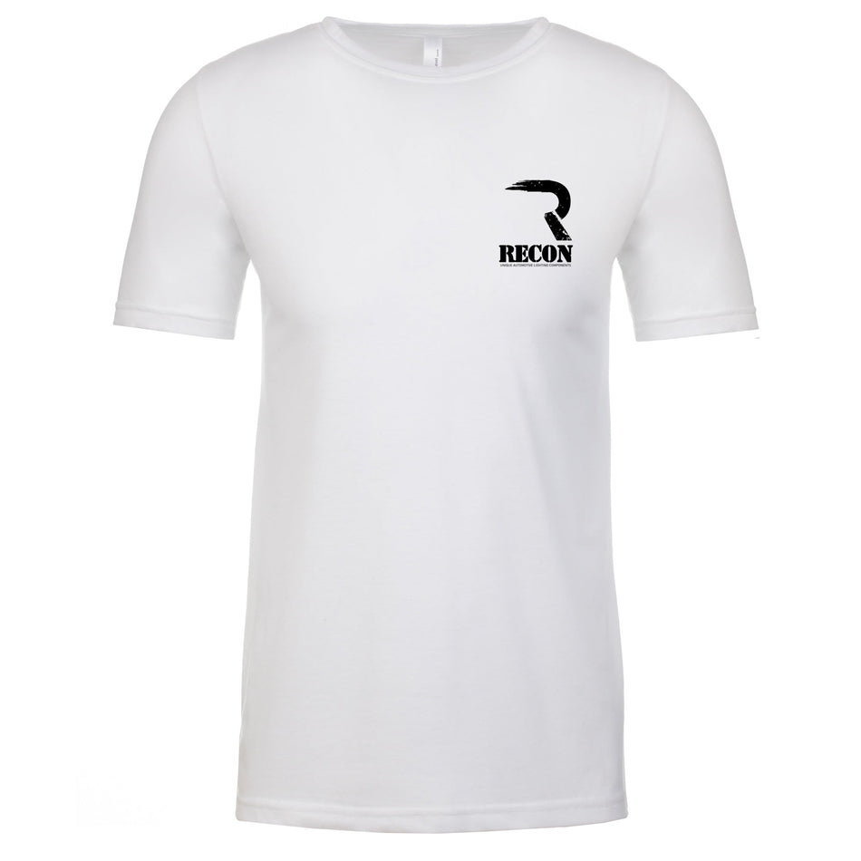 Illustrated Florida T-Shirt - White w/ Black Print