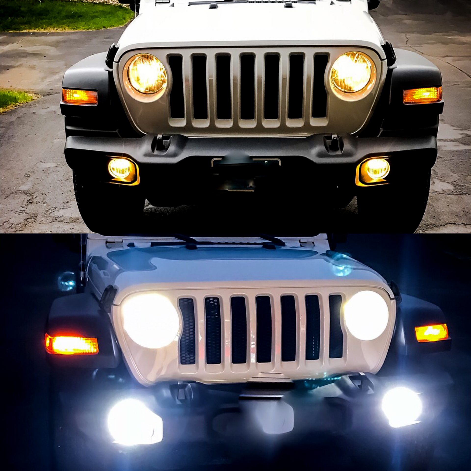 9004 12V High-Power (Hi &amp; Low Beam) Headlight Bulbs LED