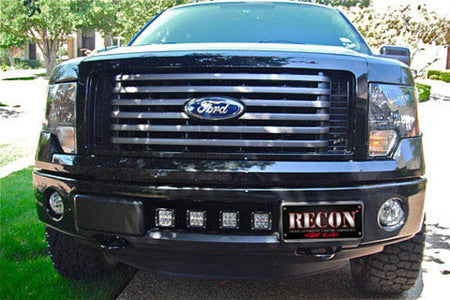 Square 3" LED Light w/ Four 5-Watt Flood Pattern CREE XTE LEDs - CLEAR/CHROME